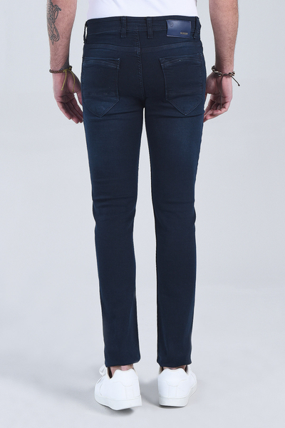 Erkek Açık Mavi Slim Fit Denim