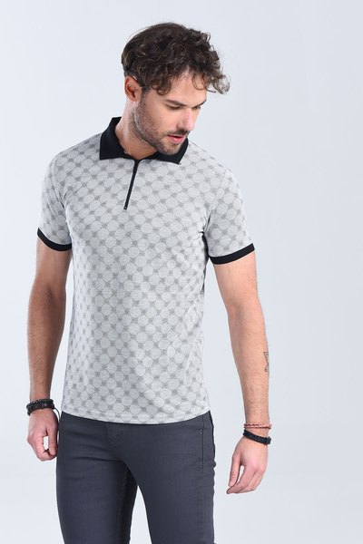 Erkek Beyaz Polo Yaka Regular T-Shirt