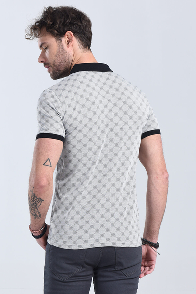 Erkek Beyaz Polo Yaka Regular T-Shirt