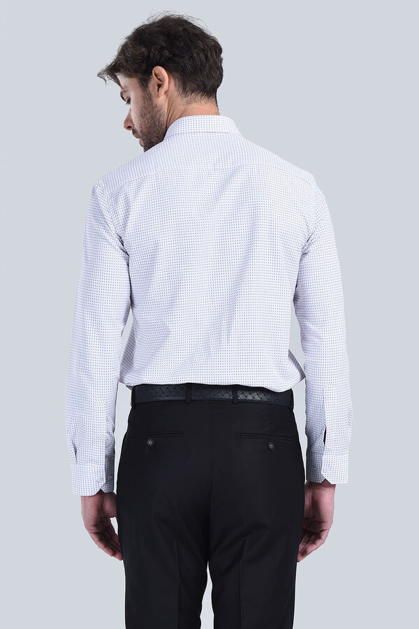 Erkek Bordo Slim Fit Gömlek - 5