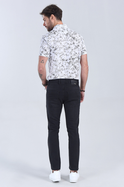 Erkek Fume Slim Fit Denim