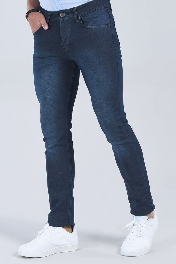 Erkek Haki Slim Fit Denim - 2