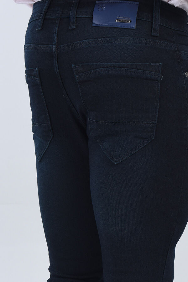 Erkek Haki Slim Fit Denim - 3
