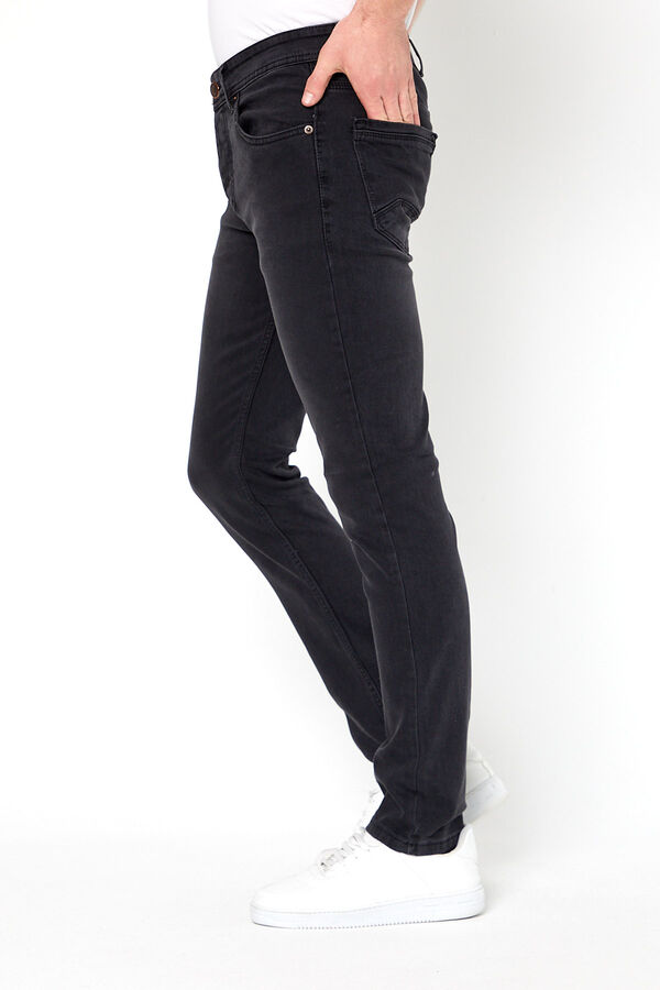 LYCRALI  SLIM DENIM PANTOLON PROTON-K5120-GRİ - 3