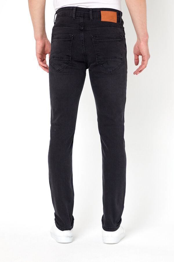 LYCRALI  SLIM DENIM PANTOLON PROTON-K5120-GRİ - 5