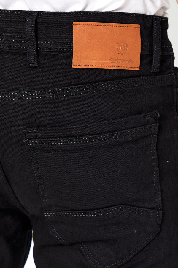 LYCRALI  SLIM DENIM PANTOLON PROTON-K5120-SİYAH - 6