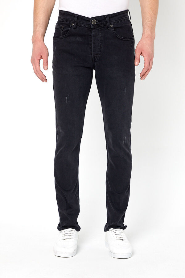PANTOLON DENIM LCYRALI PROTON-K5004 DUGMELI-GRİ - 2