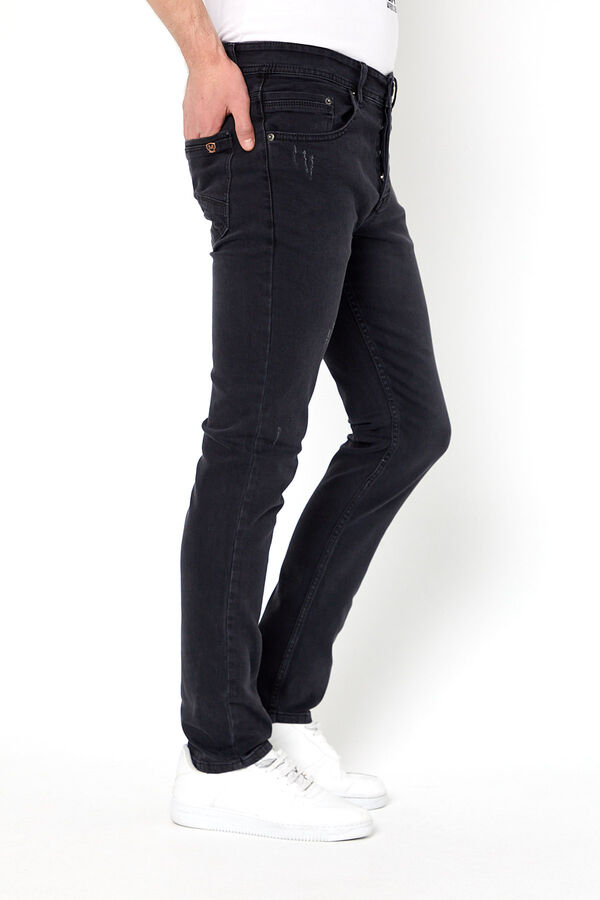 PANTOLON DENIM LCYRALI PROTON-K5004 DUGMELI-GRİ - 4