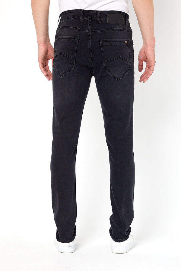 PANTOLON DENIM LCYRALI PROTON-K5004 DUGMELI-GRİ - 5
