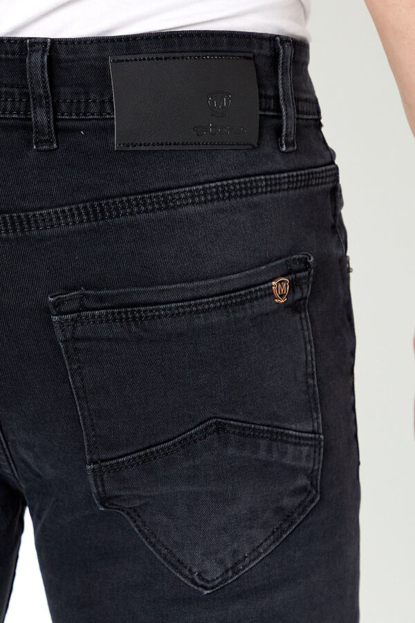 PANTOLON DENIM LCYRALI PROTON-K5004 DUGMELI-GRİ - 6