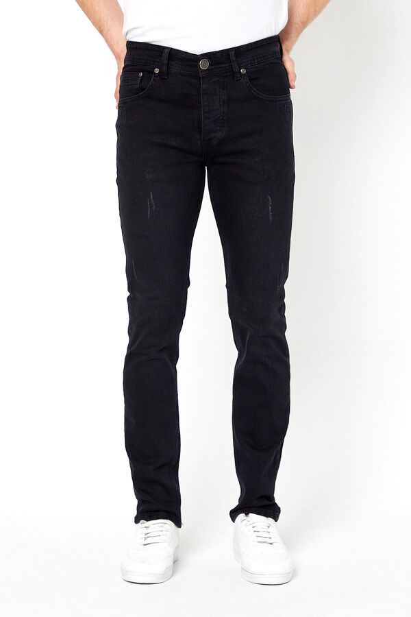 PANTOLON DENIM LCYRALI PROTON-K5004 DUGMELI-SİYAH - 2