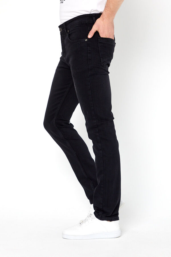 PANTOLON DENIM LCYRALI PROTON-K5004 DUGMELI-SİYAH - 3