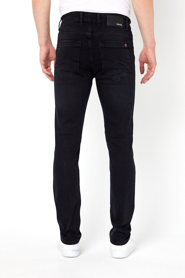 PANTOLON DENIM LCYRALI PROTON-K5004 DUGMELI-SİYAH - 5