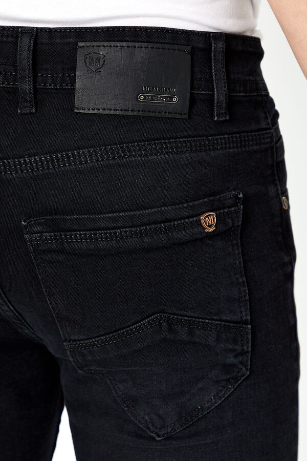PANTOLON DENIM LCYRALI PROTON-K5004 DUGMELI-SİYAH - 6