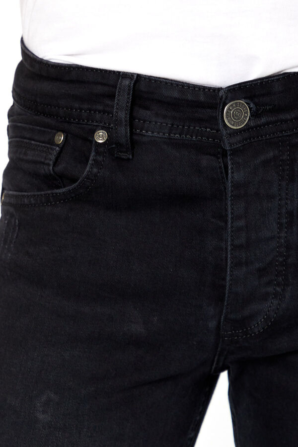 PANTOLON DENIM LCYRALI PROTON-K5004 DUGMELI-SİYAH - 7