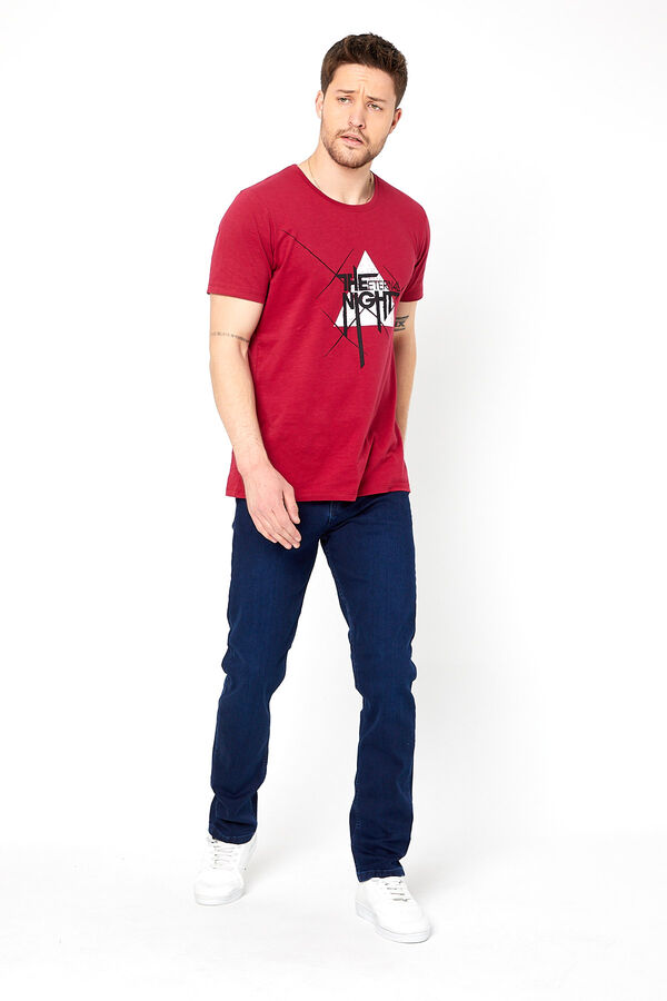 PANTOLON DENIM LIKRALI PROTON-K5128 SLIM FIT-MAVİ - 2