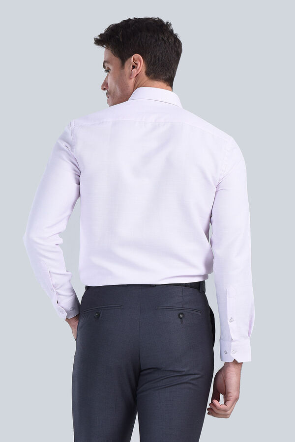 Erkek Pembe Slim Fit Gömlek - 5