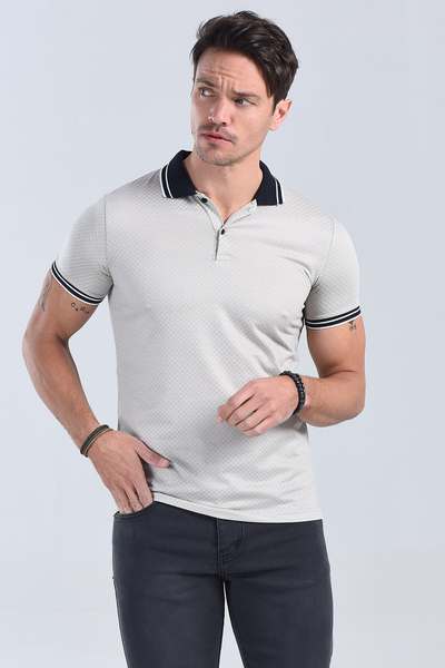 Erkek Tas Polo Yaka Regular T-Shirt